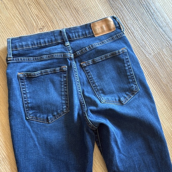 Everlane Skinny Ankle Jeans Size 26 Stretch Denim Medium Wash - Picture 8 of 9